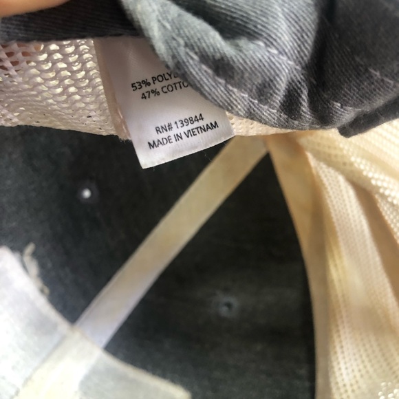 TB12 Hat. Adjustable Size. Grey/Orange. Some Slight Wear And Staining On Mesh. - Picture 8 of 9